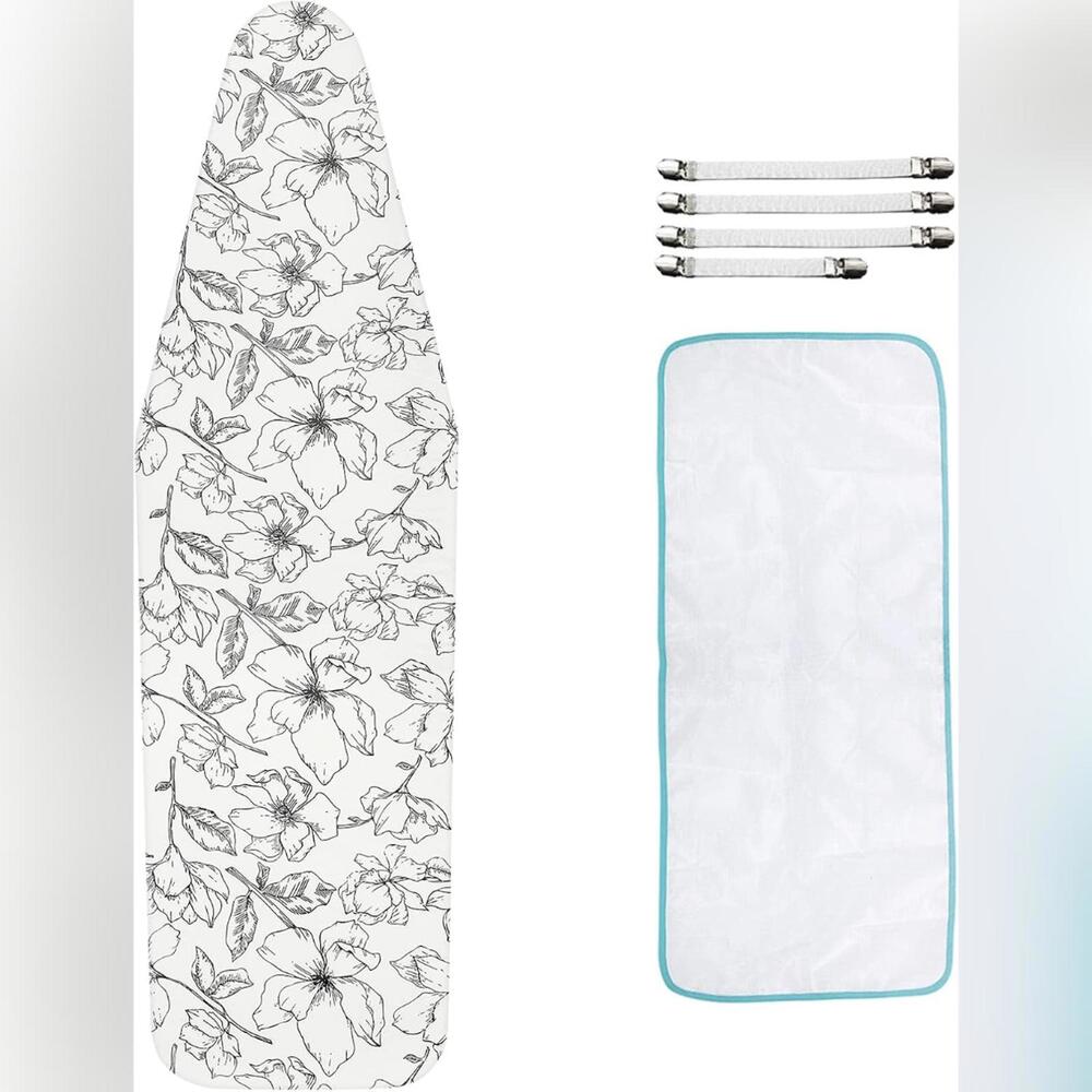 NWT Dalykate Ironing Board Cover and Pad, 21x57, Scorch & Stain Resistant
